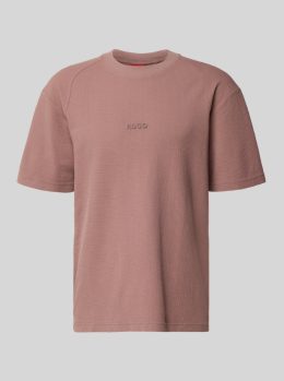 T בצבע רוז עם בד וופל